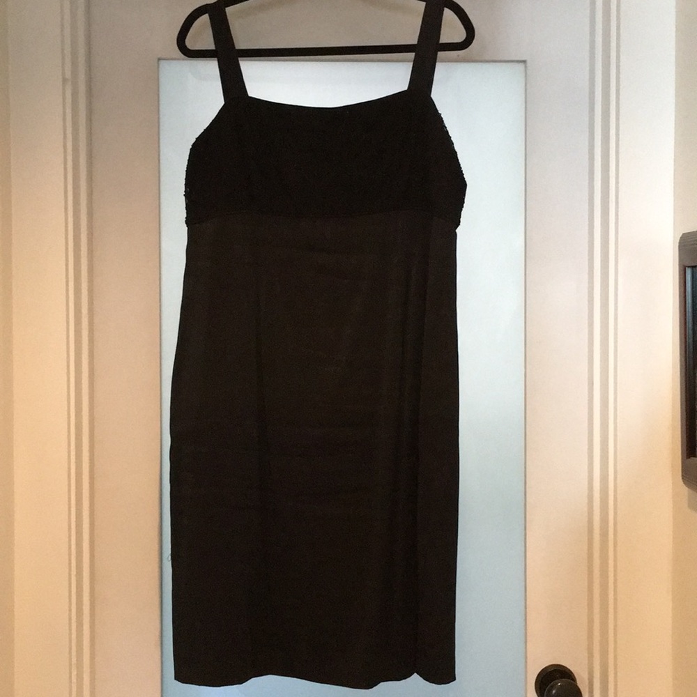 Black cocktail dress